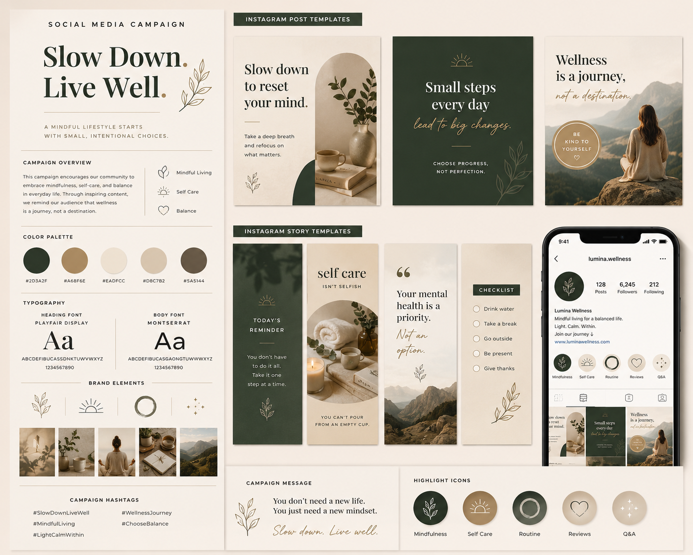 Lumina Wellness: Social Campaign