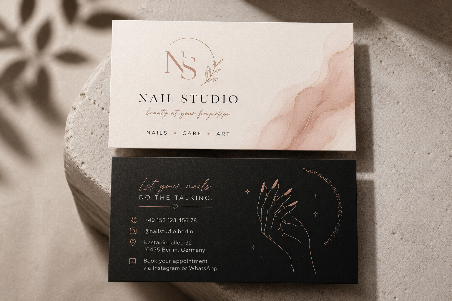 Nail Studio: Business Cards