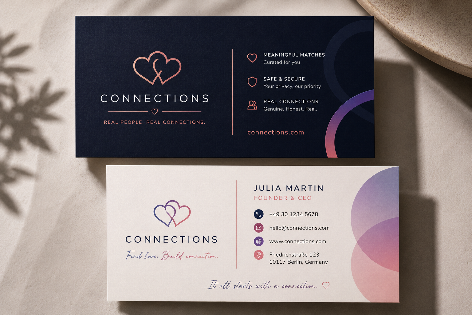 Connections: Business Cards